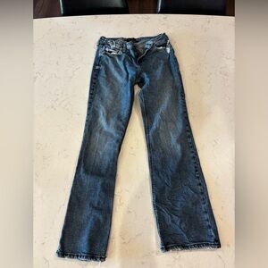 Silver Jeans Women's Straight Leg in Medium Blue